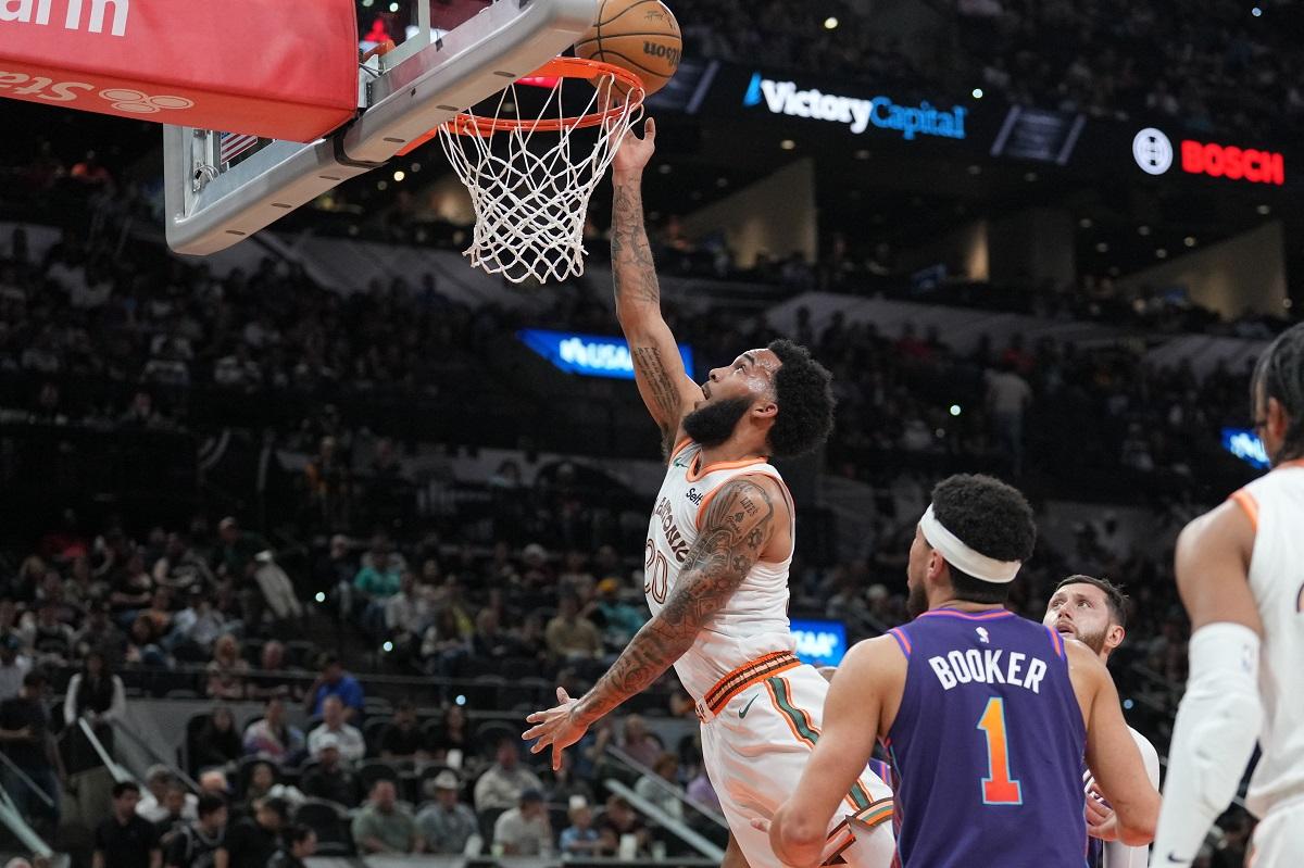 NBA: Jeremy Sochan lifts Spurs to stunner over Suns