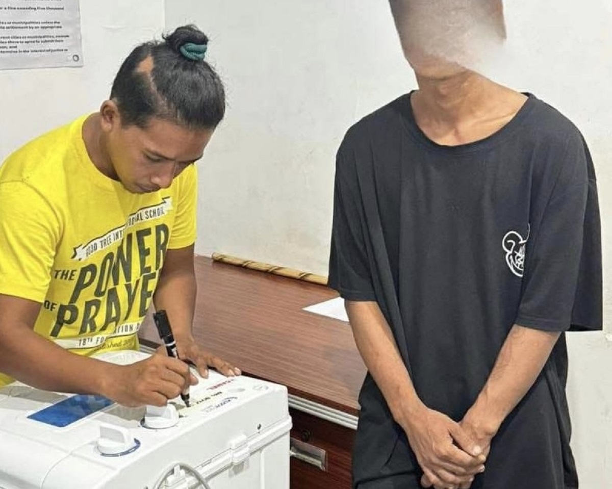 Alleged thief in Cebu City returns broken washing machine to owner