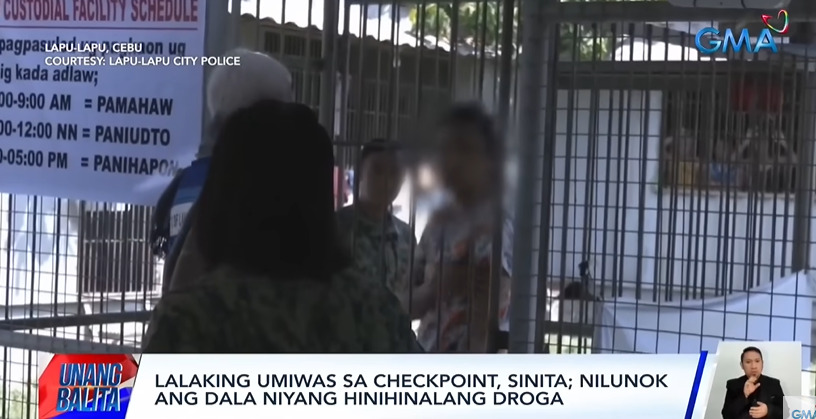 Lalaking umiwas sa checkpoint sa Cebu, nilunok ang dalang droga umano
 thumbnail