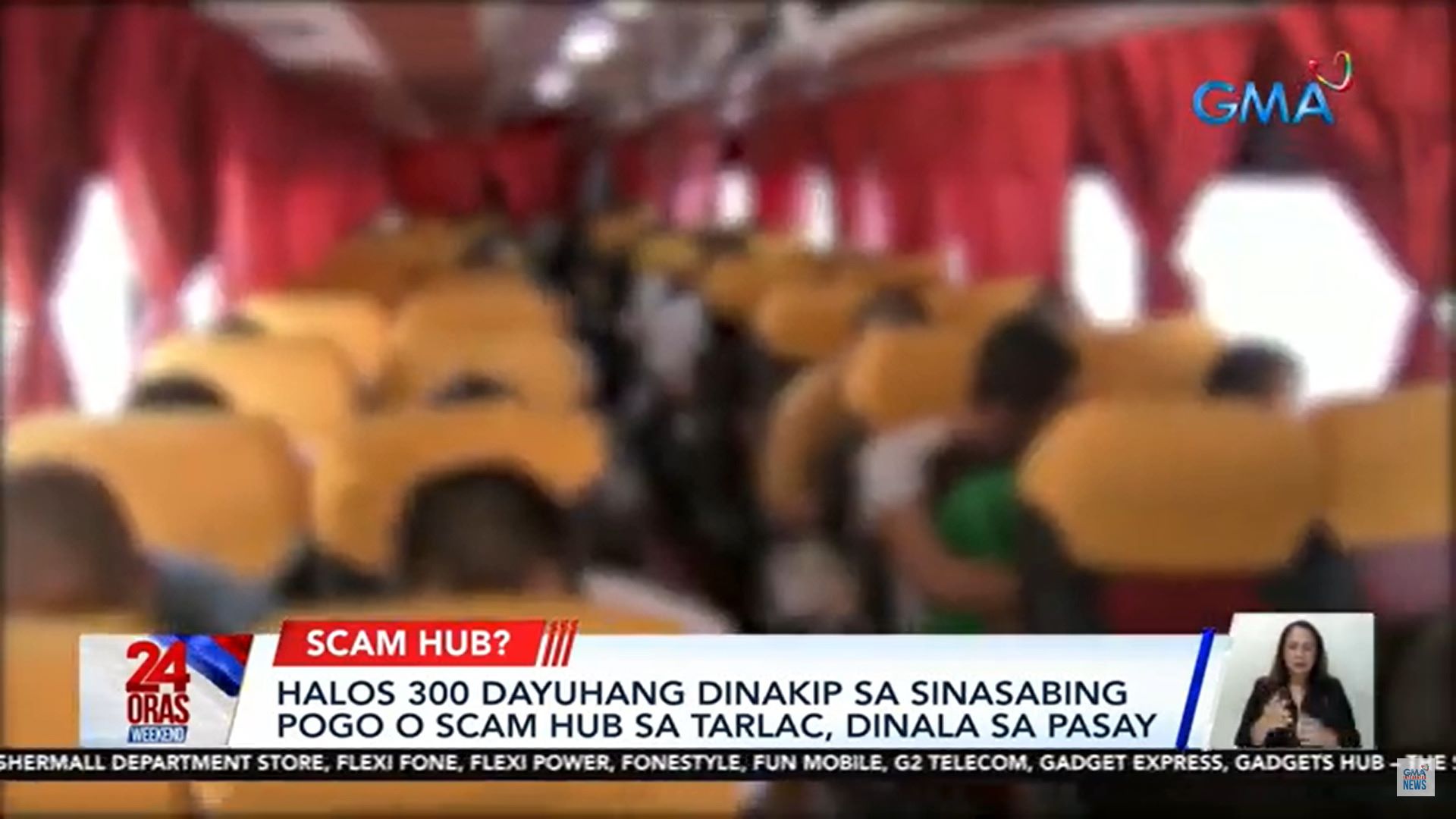 Nearly 300 foreigners caught at Tarlac scam hub brought to Metro Manila