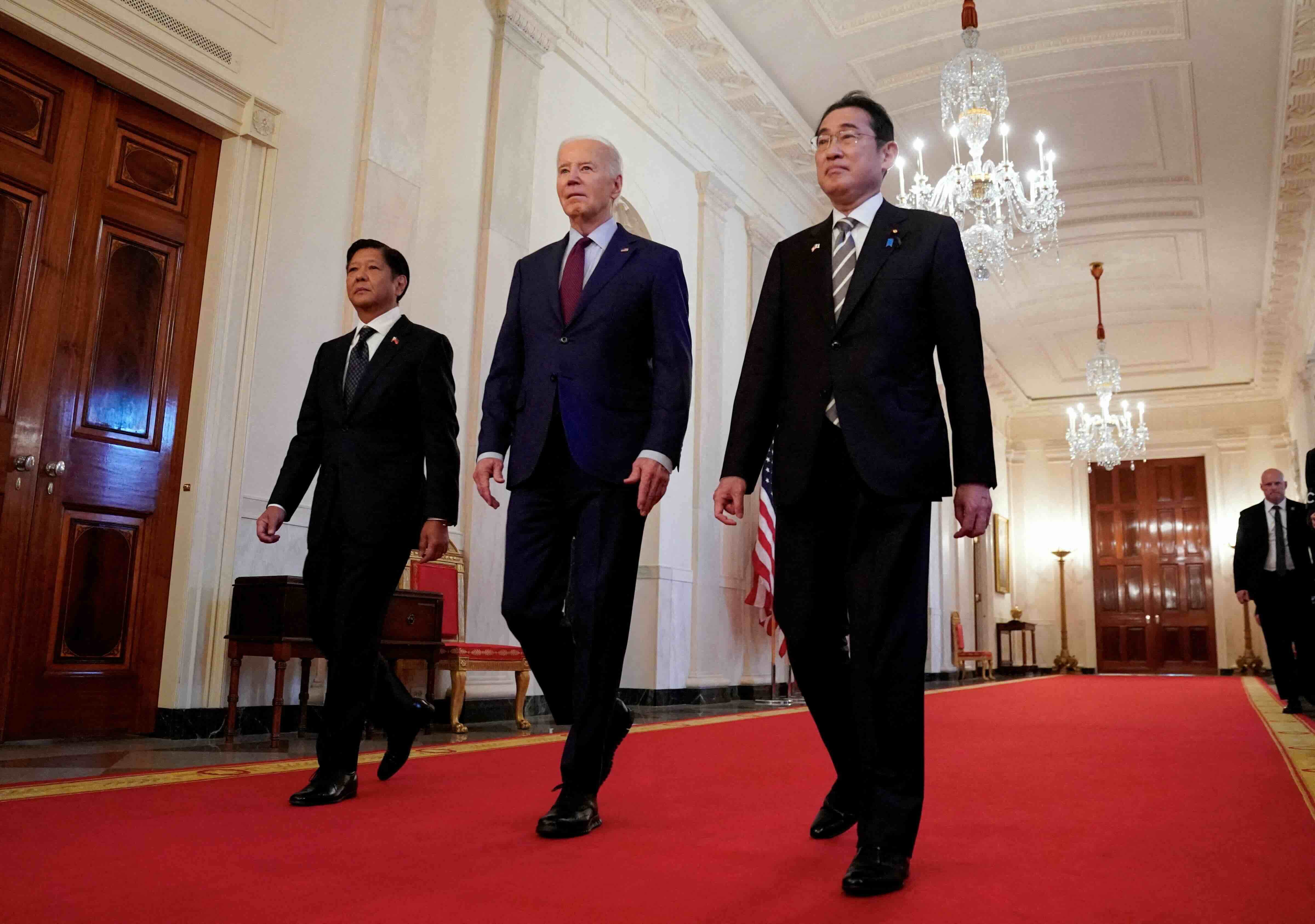 Marcos trilateral phone call with Biden, Shigeru moved to Monday