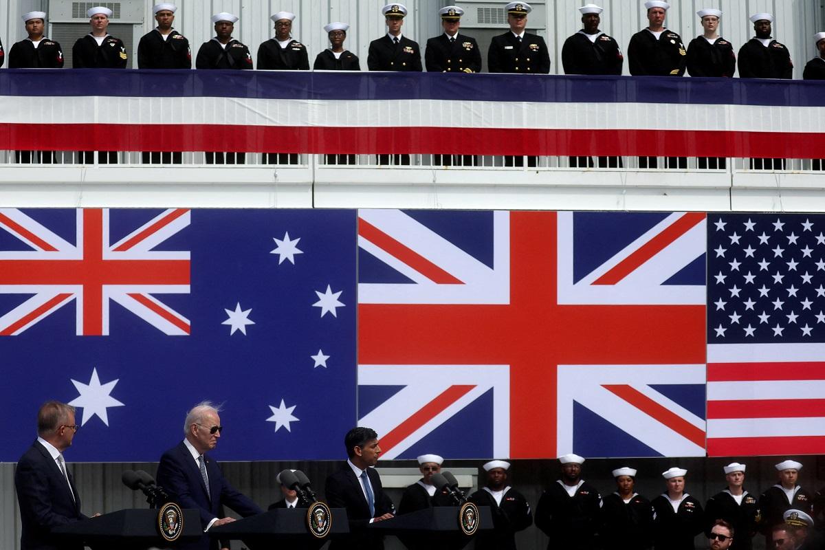 US, Britain, Australia weigh expanding AUKUS security pact to deter China, FT says