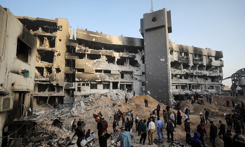 Destruction of Gaza”s Shifa Hospital rips heart out of health system, WHO says