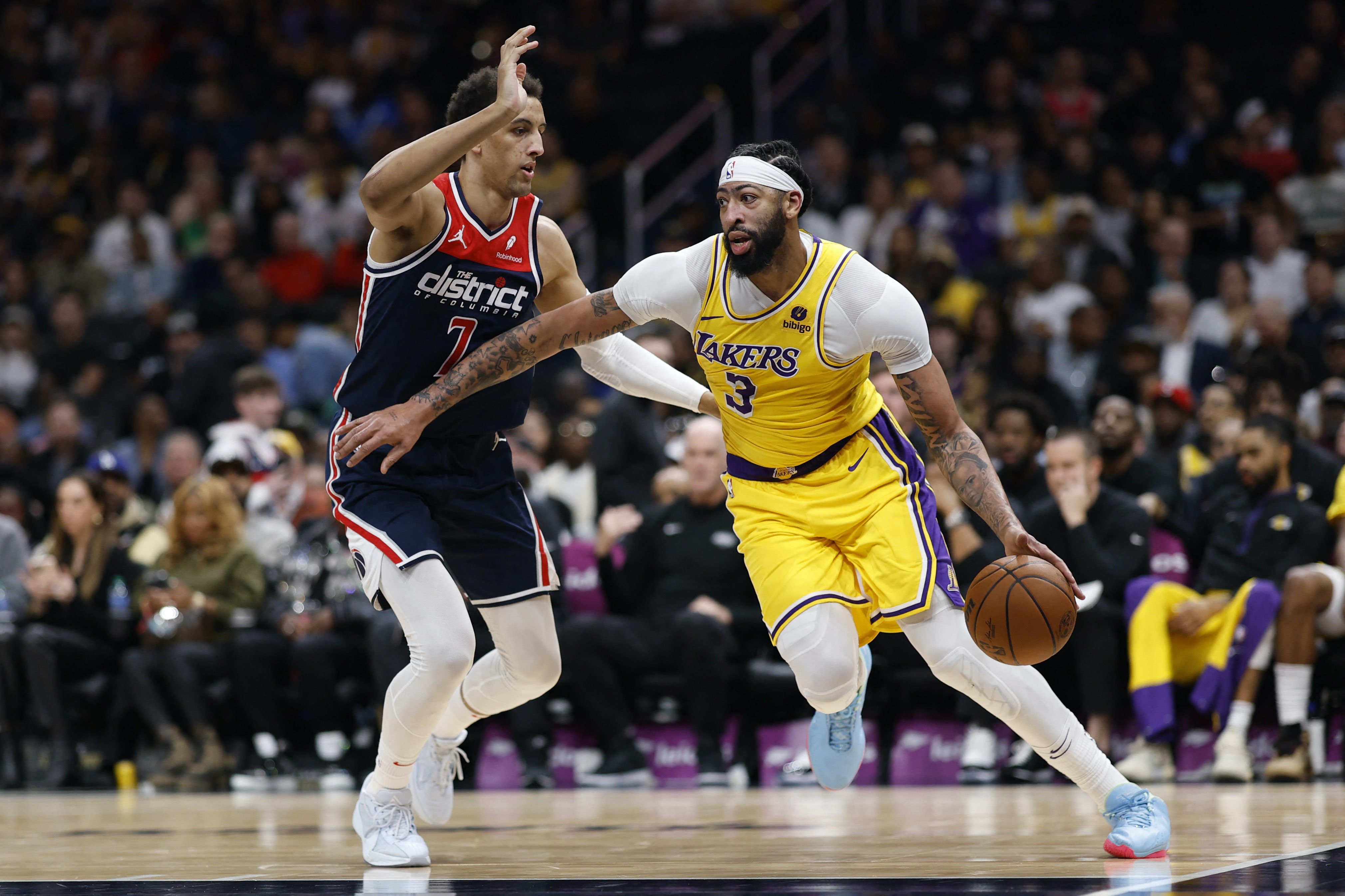 NBA: Lakers get 113 points from starters to dispatch Wizards