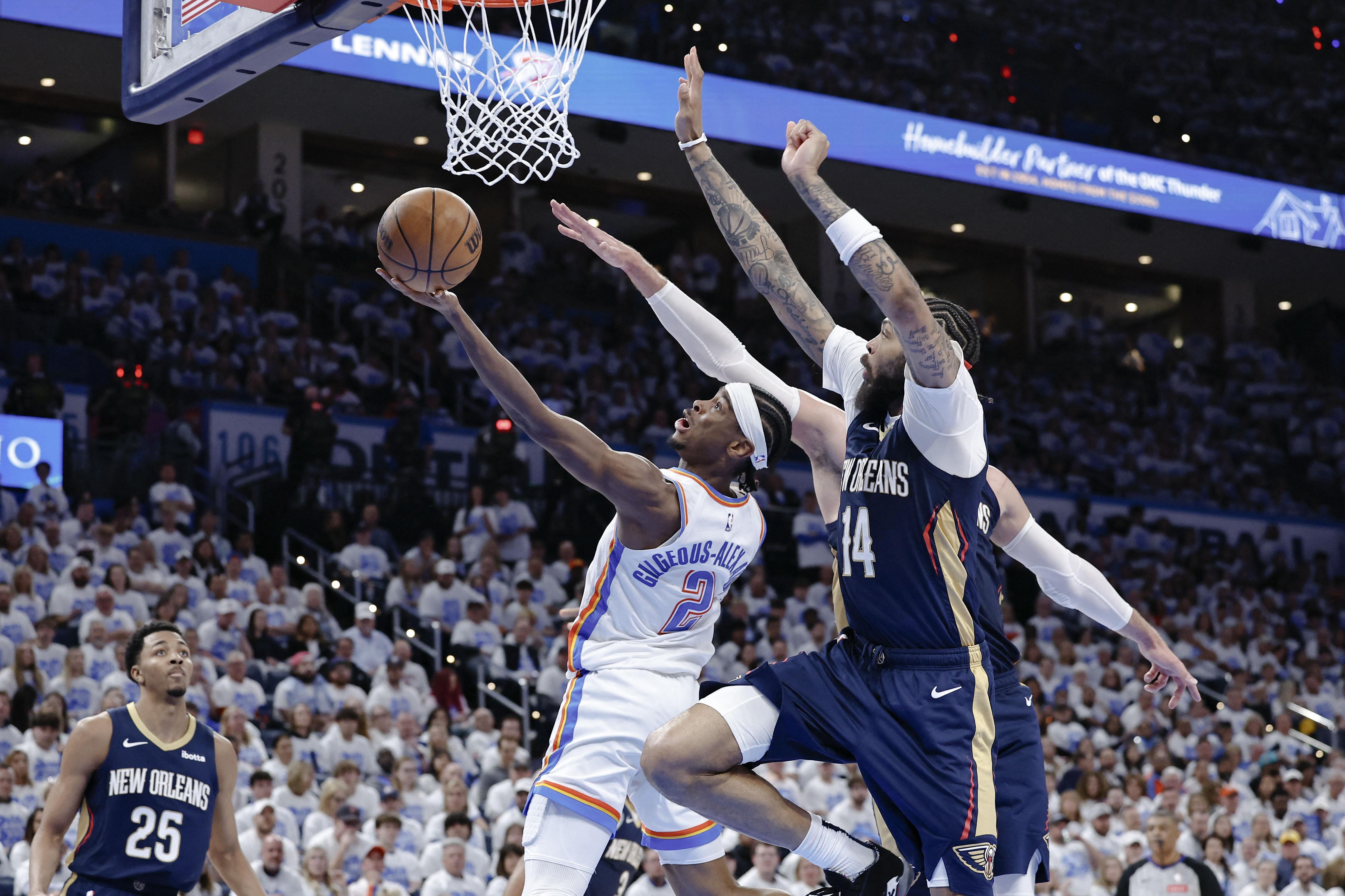 NBA: Shai Gilgeous-Alexander of the Oklahoma City Thunder
