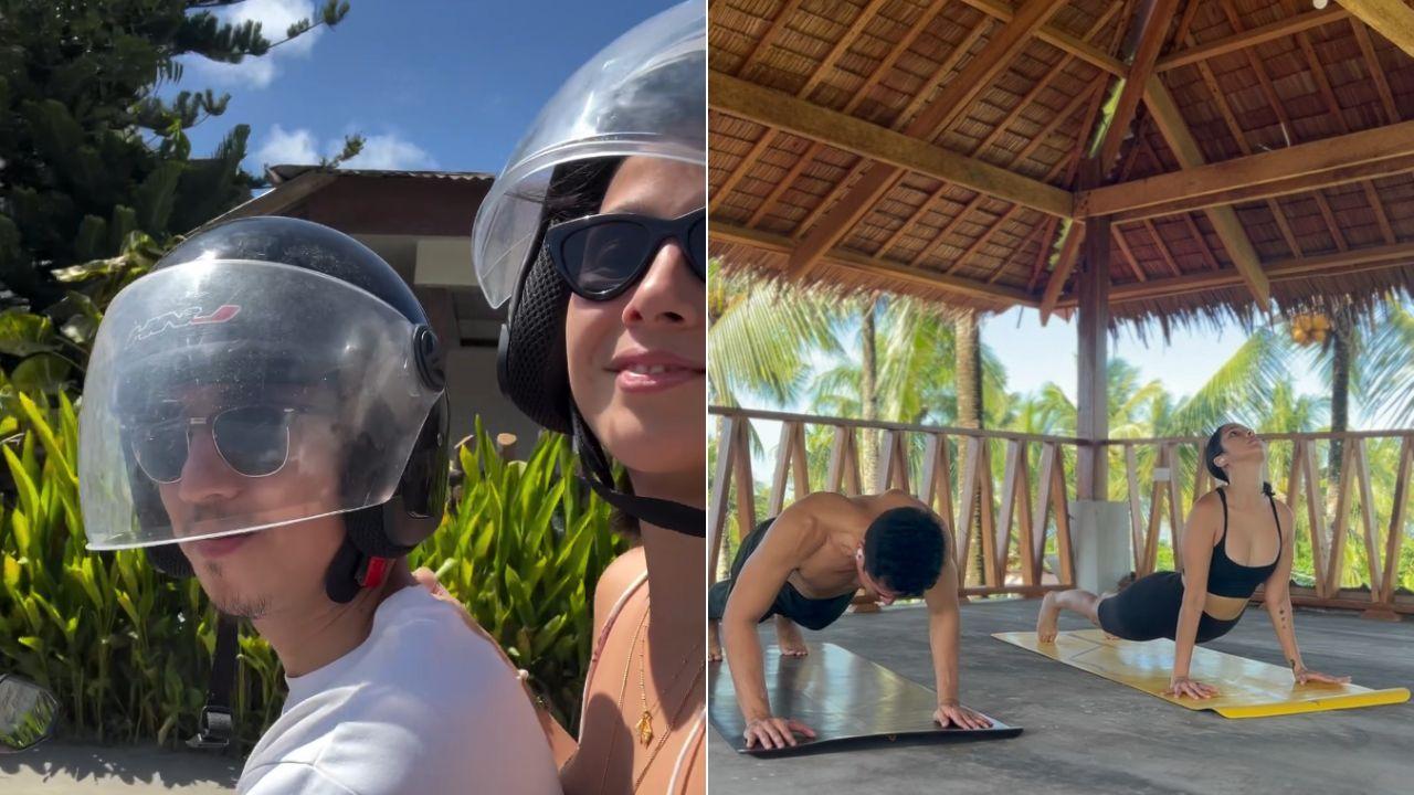 Maxene Magalona shares clips of Siargao trip with rumored boyfriend