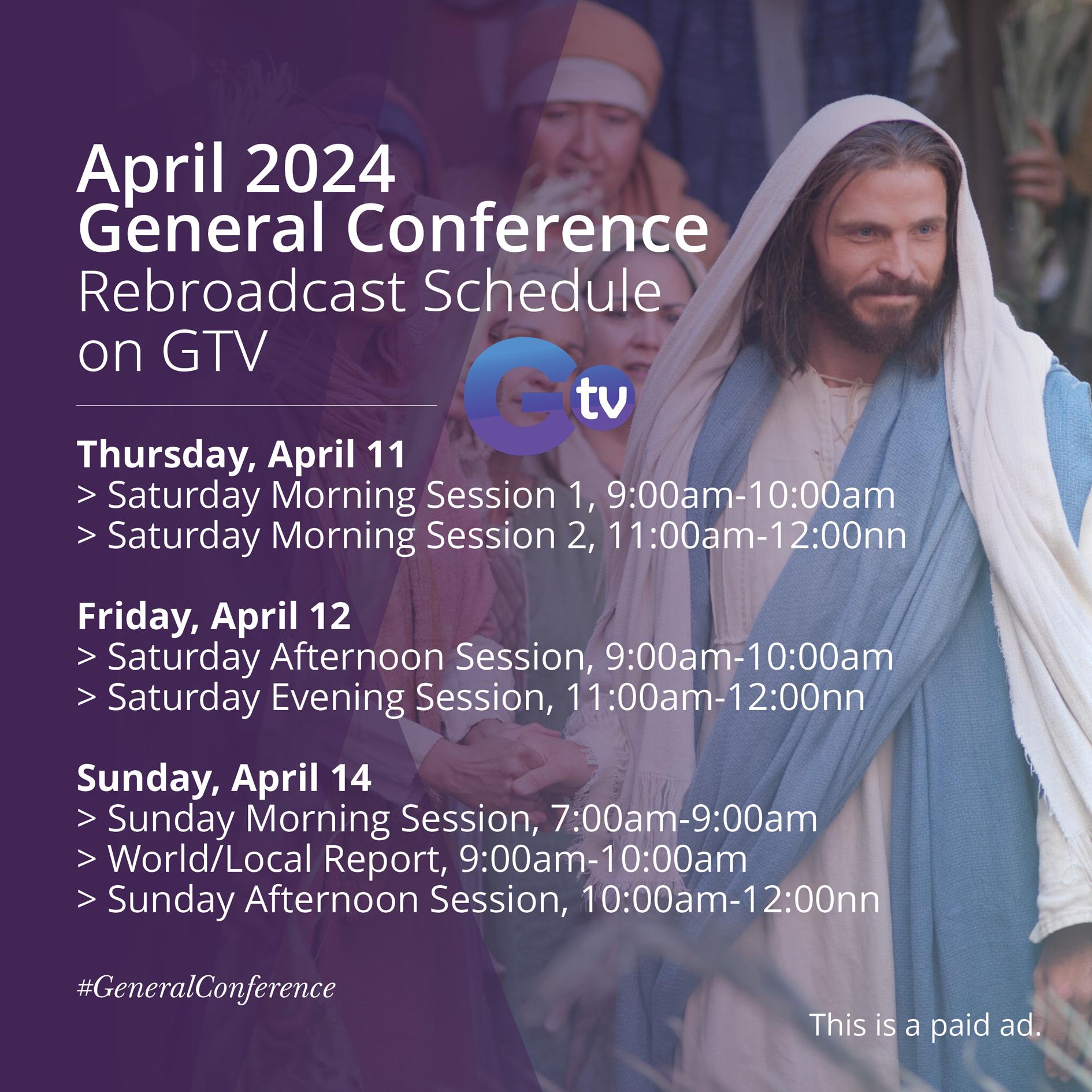 April 2024 General Conference Offers Hope, Joy, and Peace in Jesus Christ