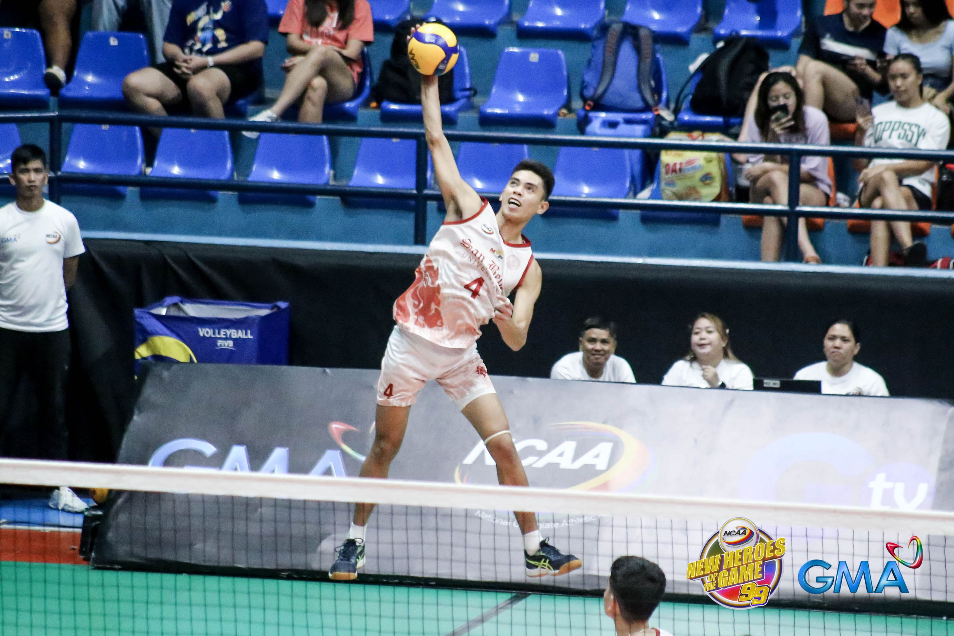 Red-hot San Beda still unbeaten with four-set romp of San Sebastian