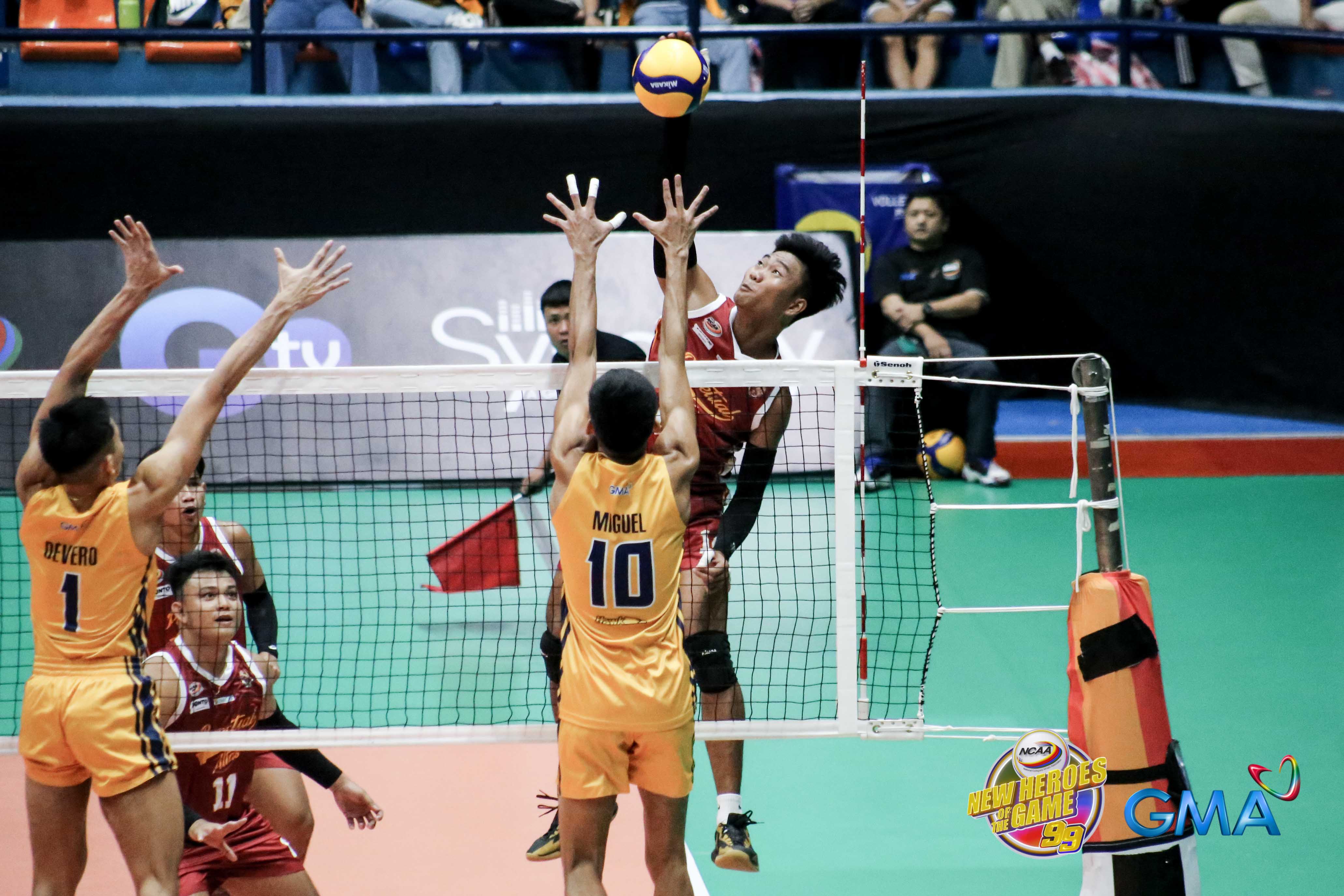 Perpetual makes quick work of JRU to open four-peat bid