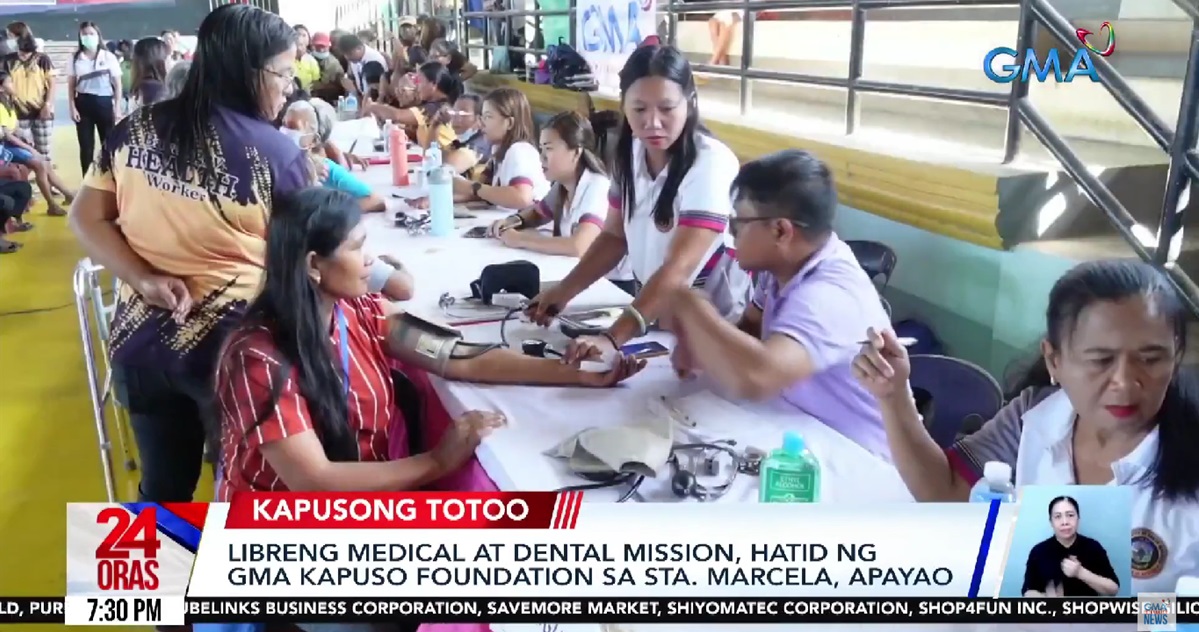 GMA Kapuso Foundation holds medical mission for over 2K residents in Apayao