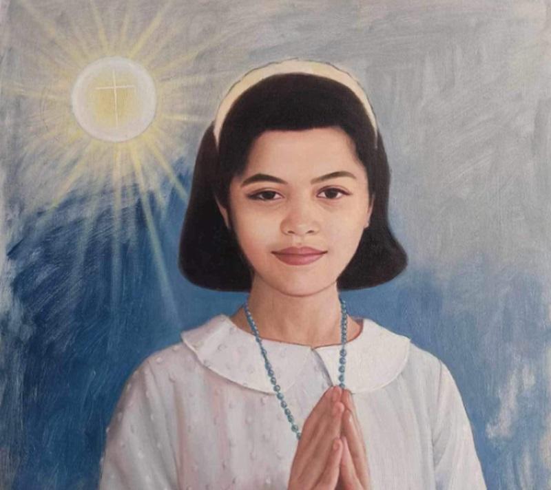 Believers gather in Laoag for Niña Ruiz Abad