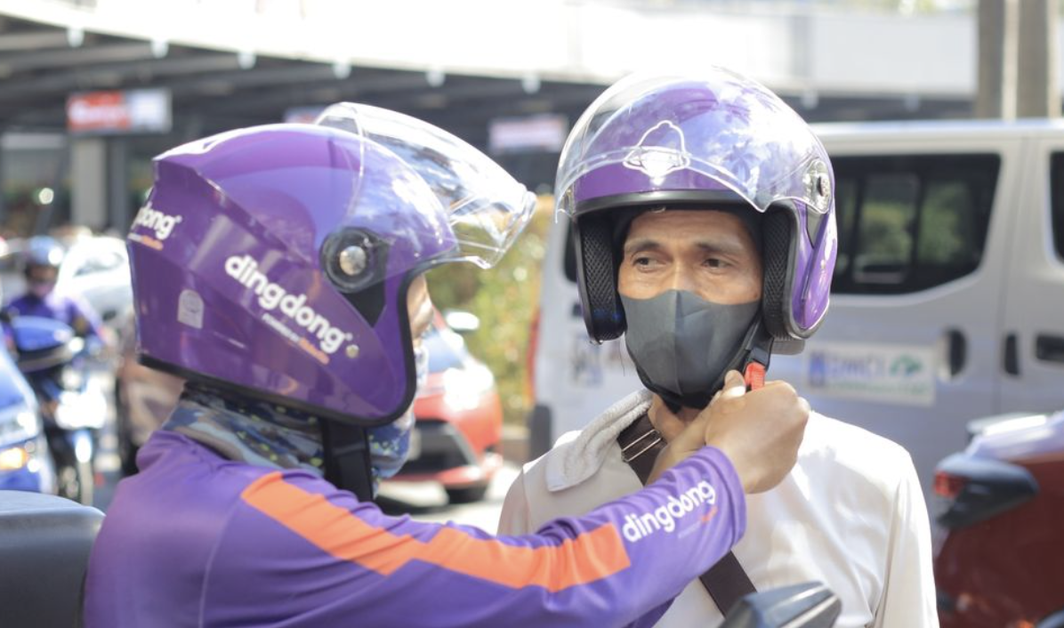 Dingdong.ph ventures to motorcycle taxi service