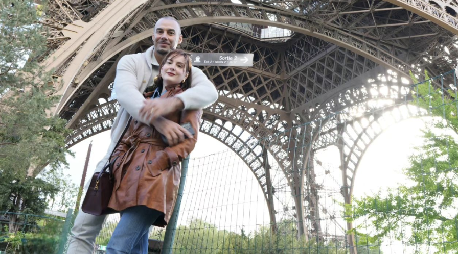 Doug Kramer goes on a Parisian date with Chesca Garcia: ‘Eiffel in love with this view”