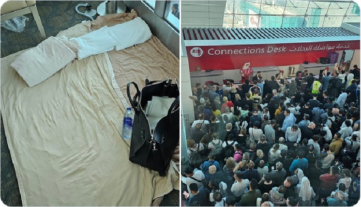 Rhian Ramos, kabilang sa mga na-stranded sa Dubai airport dahil sa matinding ulan