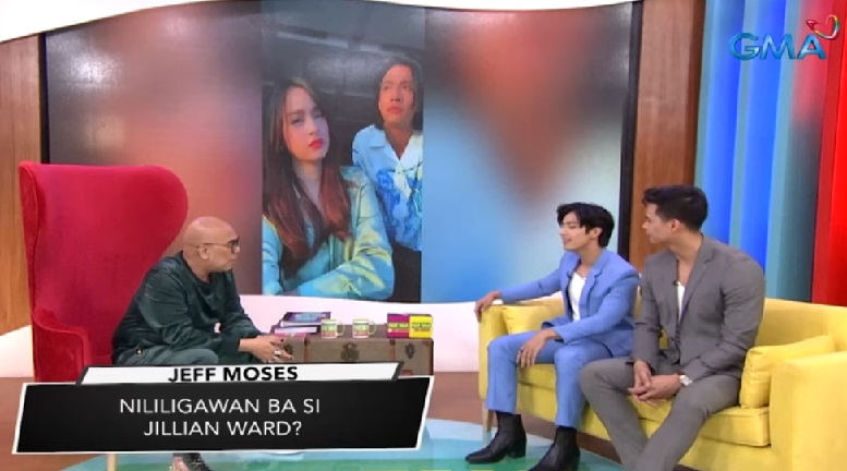 Jeff Moses, sinagot ang tanong kung nililigawan niya si Jillian Ward