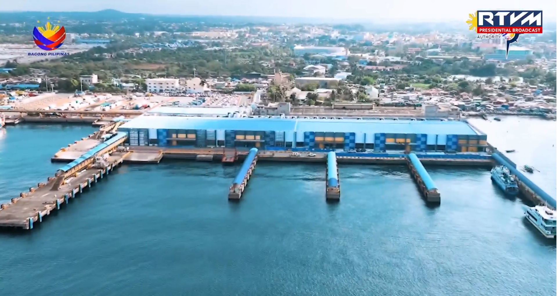 Marcos: New Batangas Port Terminal to help decongest Manila Port | GMA ...