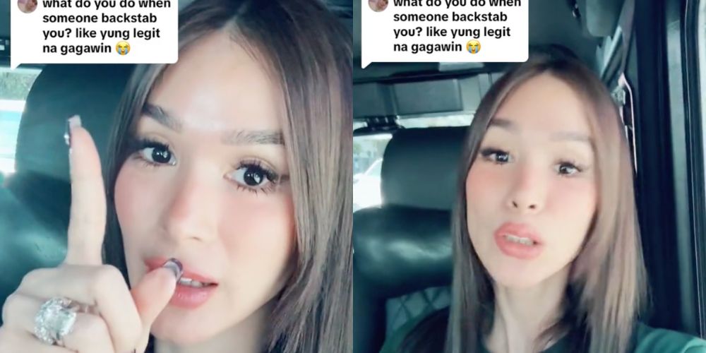 Heart Evangelista has a funny answer to the question, ‘What do you do when someone backstabs you?’