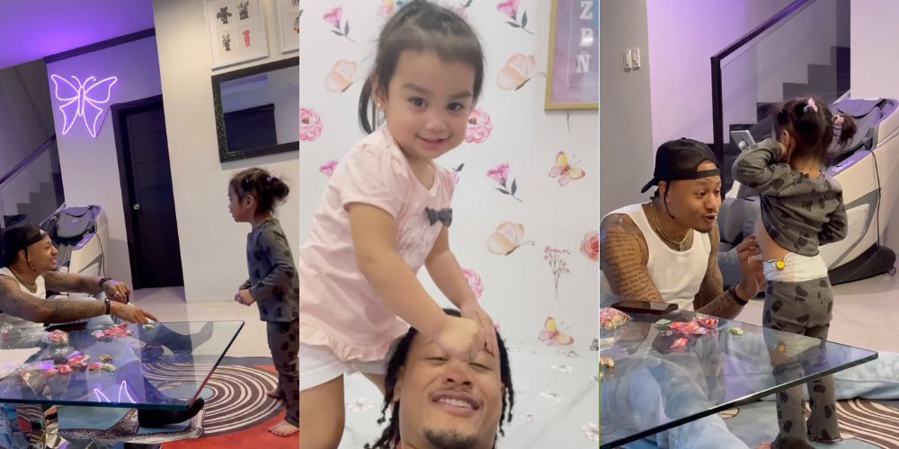 Bobby Ray Parks greets ‘my little princess’ Zebbiana on her 3rd birthday