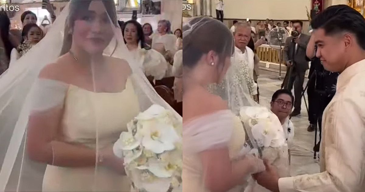 Angeline Quinto marries non-showbiz partner; Vice Ganda, Sarah Geronimo among wedding entourage thumbnail