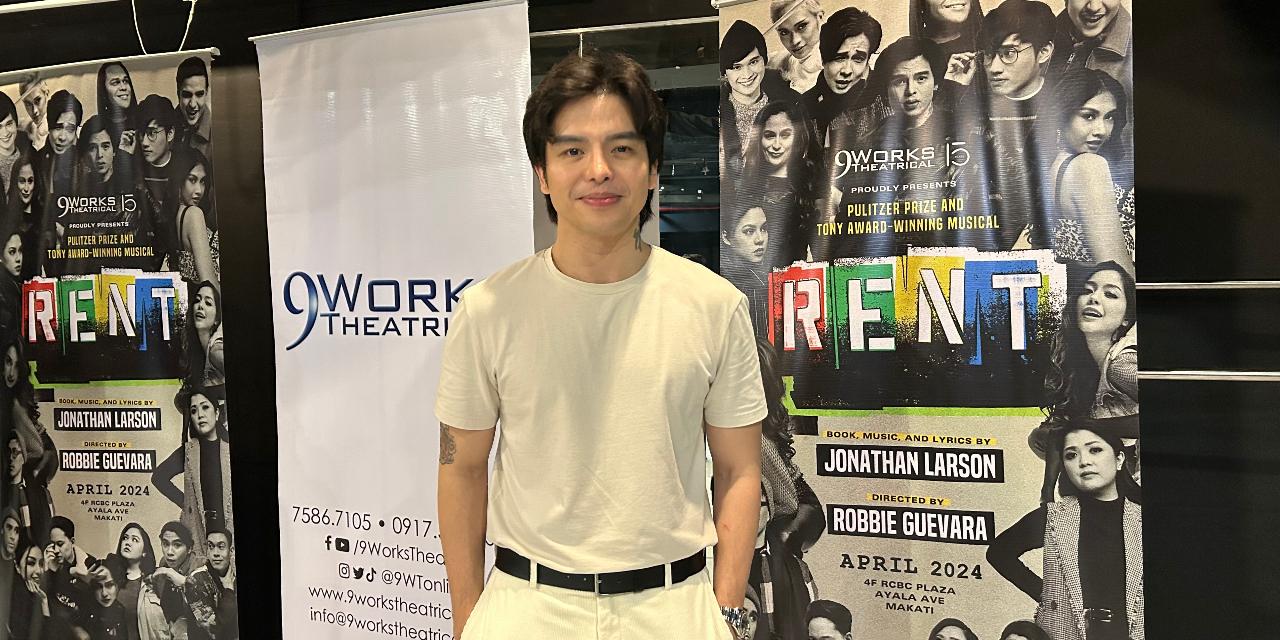 Anthony Rosaldo on chasing glory, facing fears in his journey to the lead role in 'Rent'