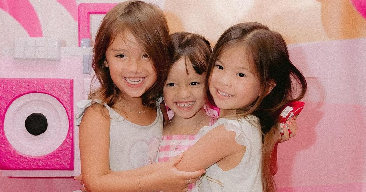 Anne Curtis, Solenn Heussaff, Georgina Wilson’s daughters are the cutest trio at Barbie-themed party