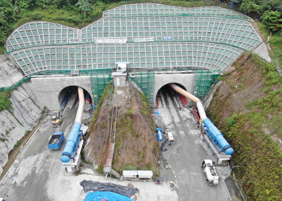 Tunneling works for Davao City Bypass Project 80% complete —DPWH