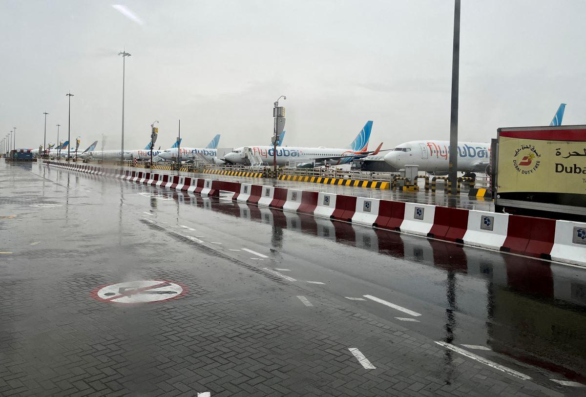 Dubai International Airport says bad weather causing significant disruption