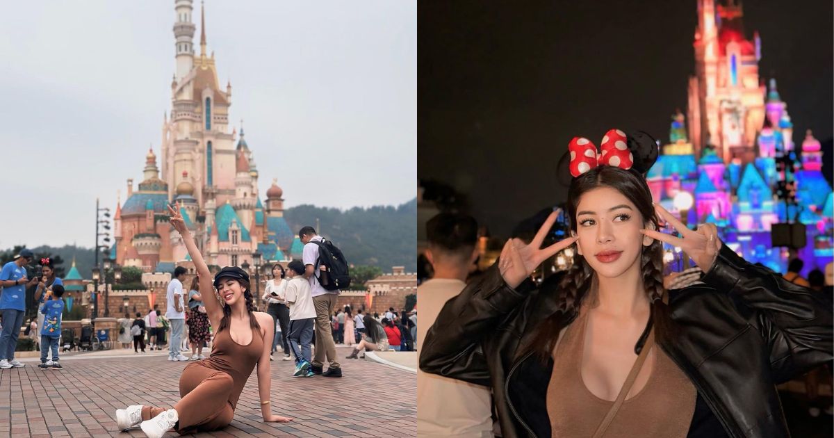 Herlene Budol embraces her inner child in Hong Kong Disneyland