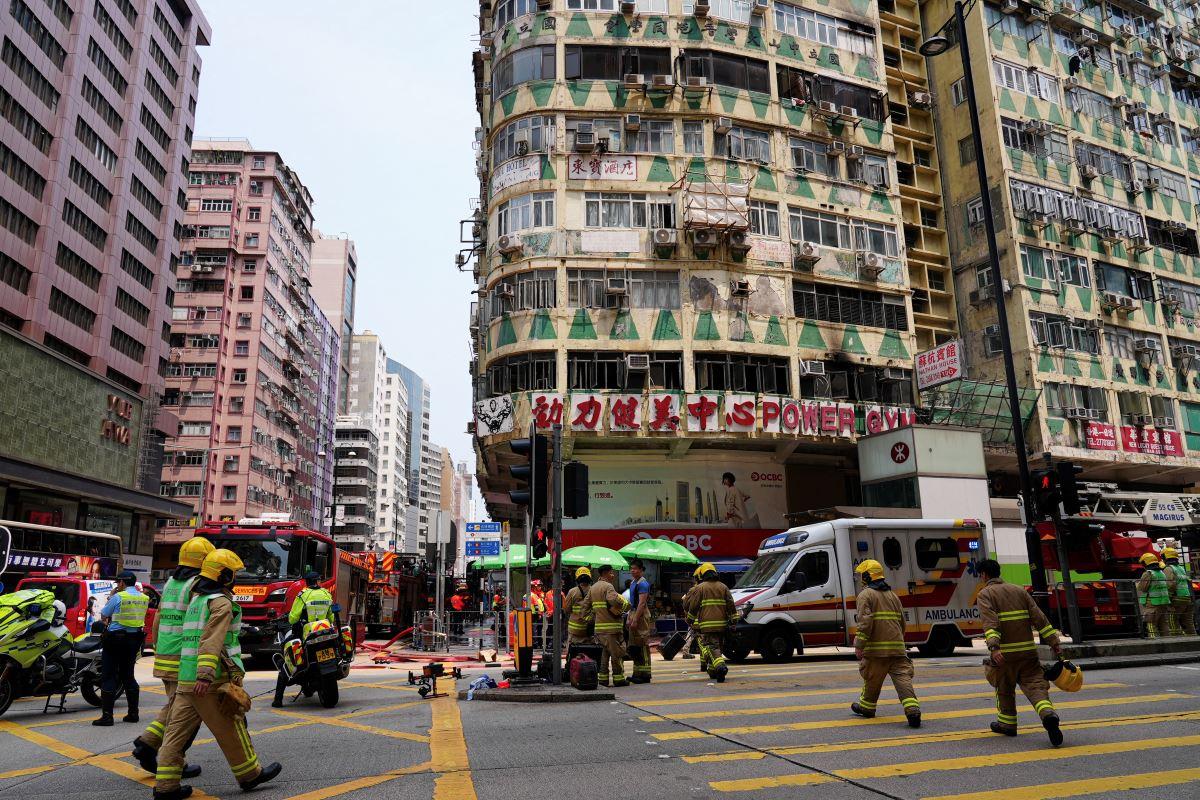 Fire in Kowloon, Hong Kong kills five; 35 others hurt