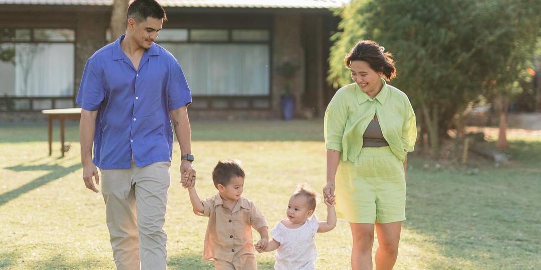 Joyce Pring and Juancho Trivino hold simple 1st birthday party for daughter Agnes Eleanor