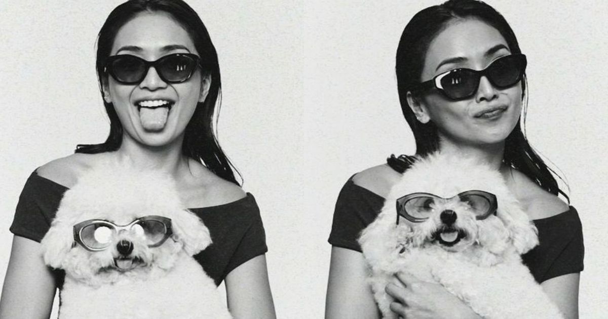 Kathryn Bernardo shares matchy-matchy portraits with pet dog