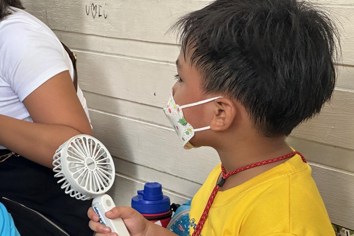 Schools see to students’ health, comfort amid heat