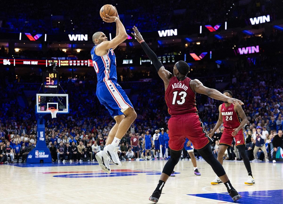 NBA: 76ers hold off Heat, advance to face Knicks in first round