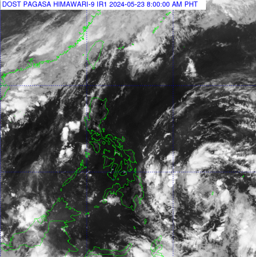 The LPA in east of southeastern Mindanao has entered the Philippine Area of Responsibility early Thursday