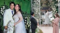 Mika Dela Cruz and Nash Aguas get married