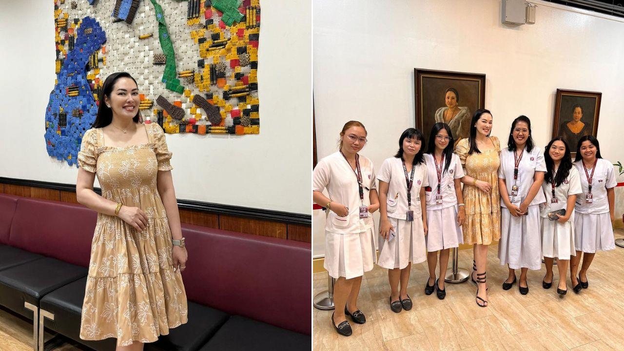 Ruffa Gutierrez visits alma mater: ‘I want women to find inspiration in my story’