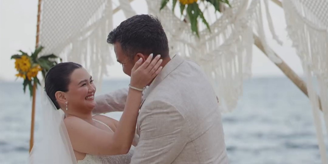 Angelica Panganiban shares glimpses of Siargao wedding to Gregg Homan