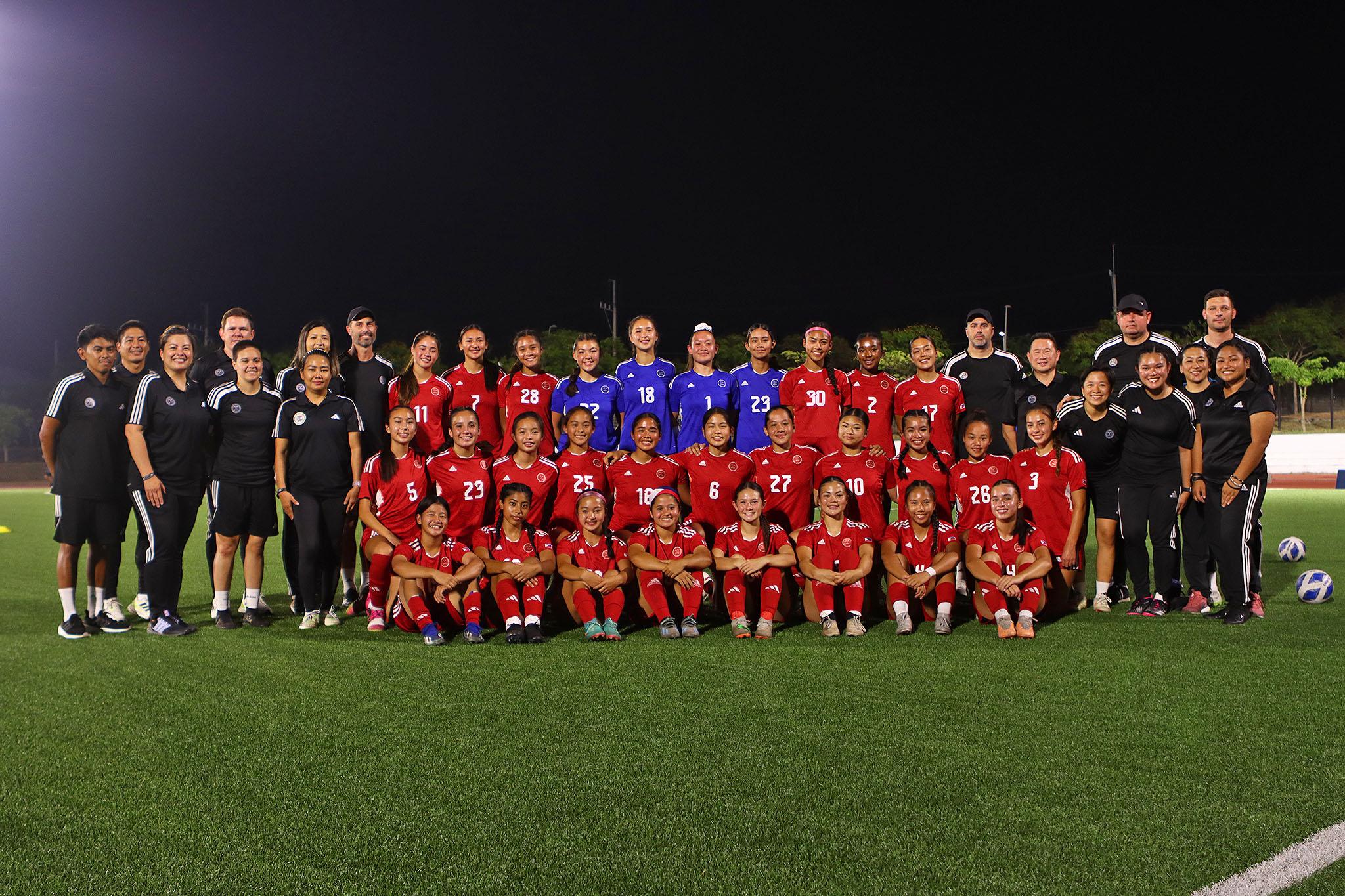 Philippines' team to AFC U17 Women’s Asian Cup