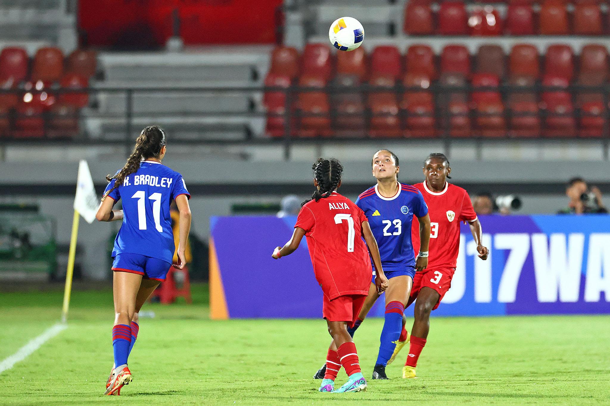 Alexa Pino of the Philippines at the 2024 AFC U17 Asian Cup