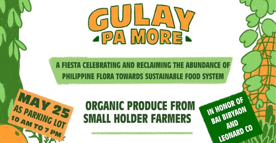 Gulay Pa More! fiesta to highlight local, indigenous crops on May 25