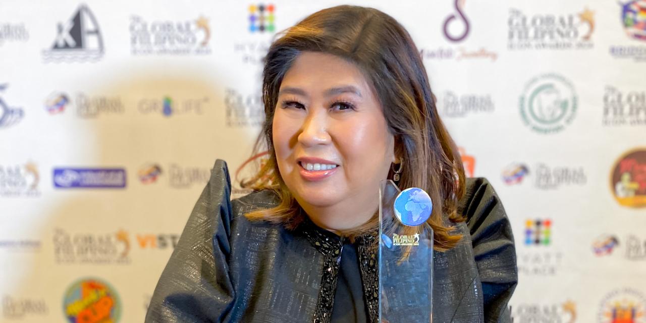 Jessica Soho honored at Global Filipino Icon Awards 2024 in Dubai, calls OFWs 'icons, heroes'
