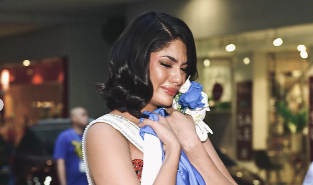 Miss Universe 2023 Sheynnis Palacios turns emotional in PH motorcade 