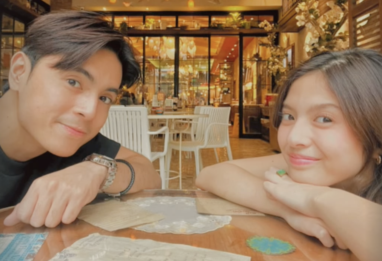 Miguel Tanfelix and Ysabel Ortega adorable recreate date from a few years ago