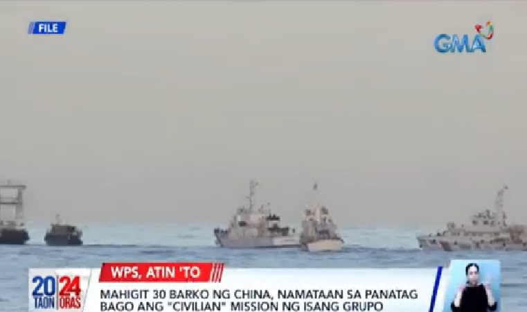 Paglalayag ng civilian vessels sa WPS, tuloy sa kabila ng ulat na may paparating na mga Chinese vessels thumbnail