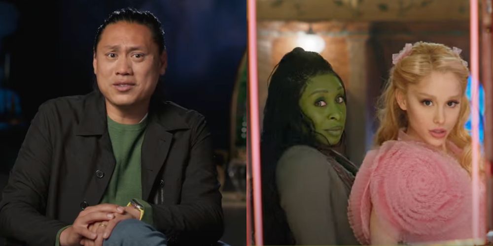 'Wicked' director Jon Chu on Ariana Grande, Cynthia Erivo, his favorite songs from the musical, and 'growing 9 million tulips' for the movie 