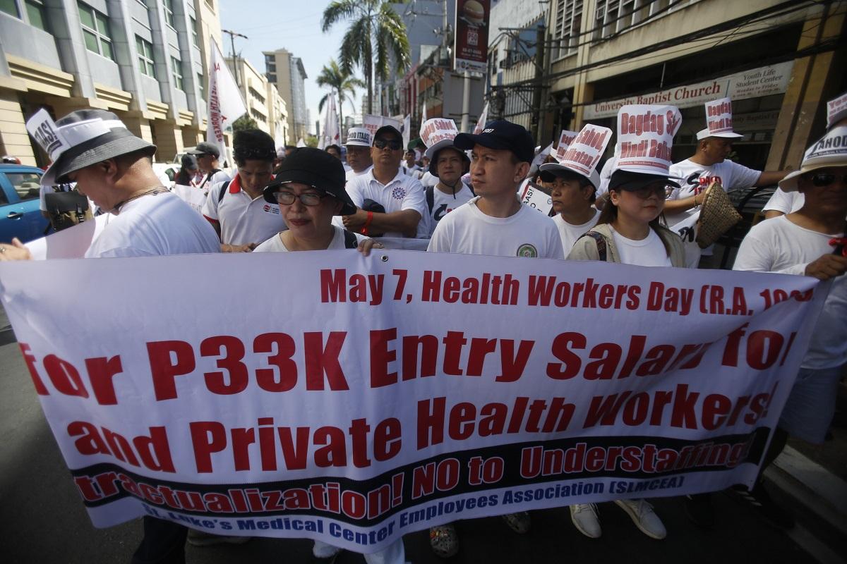 Marcos: P59.8-B health emergency allowance distributed to medical frontliners 