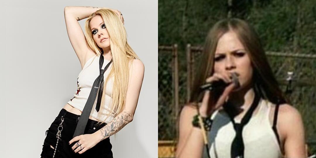 Avril Lavigne recreates 'Complicated' look after 22 years