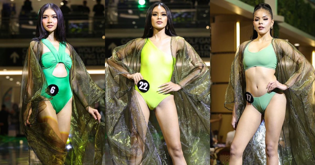 Binibining Pilipinas 2024 candidates sizzle in swimsuit fashion show