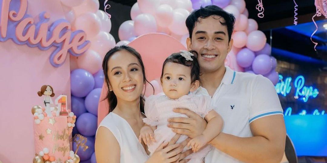 Diego Loyzaga celebrates daughter's first birthday, baptism