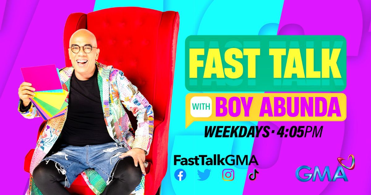 'Fast Talk With Boy Abunda' to air at 4 p.m. beginning May 27